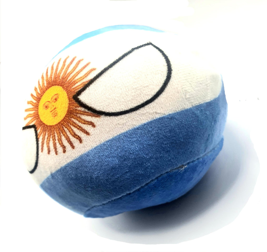 10cm Countryballs Country Ball Cute Argentina Argentine Flag South America Cuddly Meme Ball Toy Gift