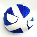 SNS Components Scotland Scottish Saltire 10cm Countryballs Country Ball Cute Flag Cuddly Meme Ball Toy Gift