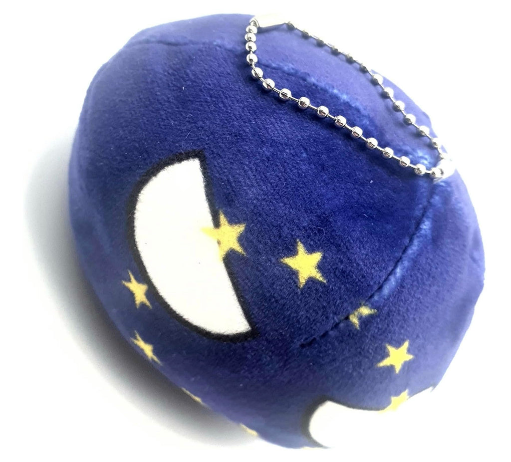 SNS Components CountryPlushies Country Ball EU Germany France European Flag Cuddly Meme Ball Gift Keyring Pack of 3
