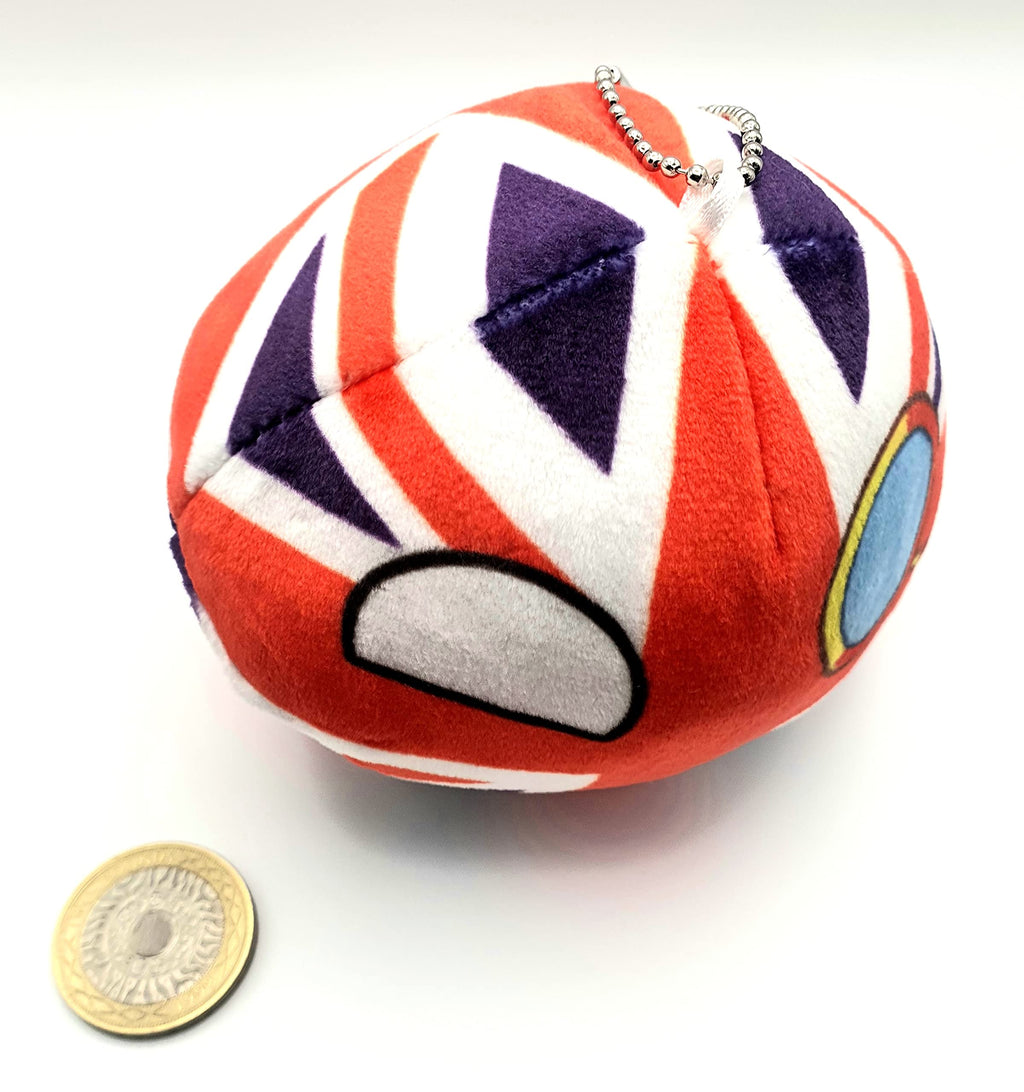 10cm Countryballs Country Ball Cute UK United Kingdom England Flag Cuddly Meme Ball Toy Gift