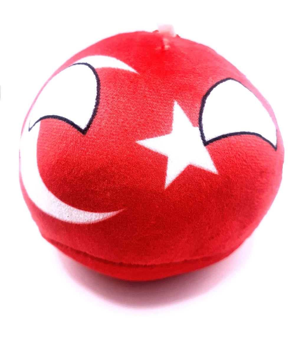 10cm Countryballs Country Ball Cute Turkey Turkish Europe Asia Flag Cuddly Meme Ball Toy Gift