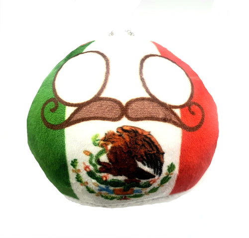 10cm Countryballs Country Ball Cute Mexico Mexican Flag North America Cuddly Meme Ball Toy Gift