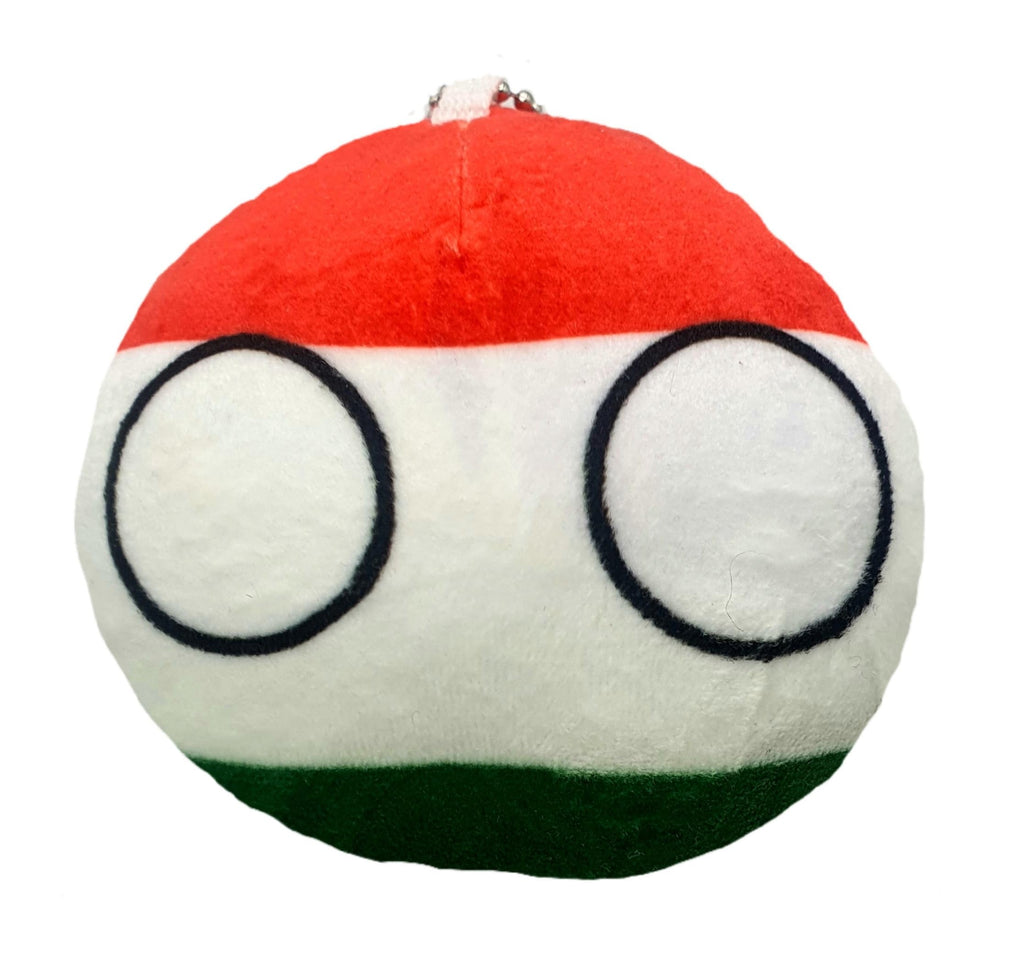 Hungary 10cm Countryballs Country Ball Cute Hungarian EU Europe Flag Cuddly Meme Ball Toy Gift