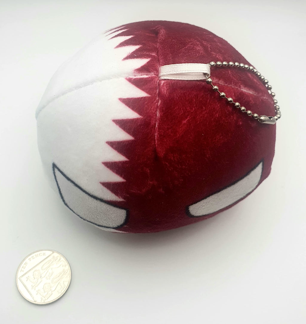 10cm Countryballs Country Ball Cute Qatar Qatari Flag Cuddly Meme Ball Toy Gift