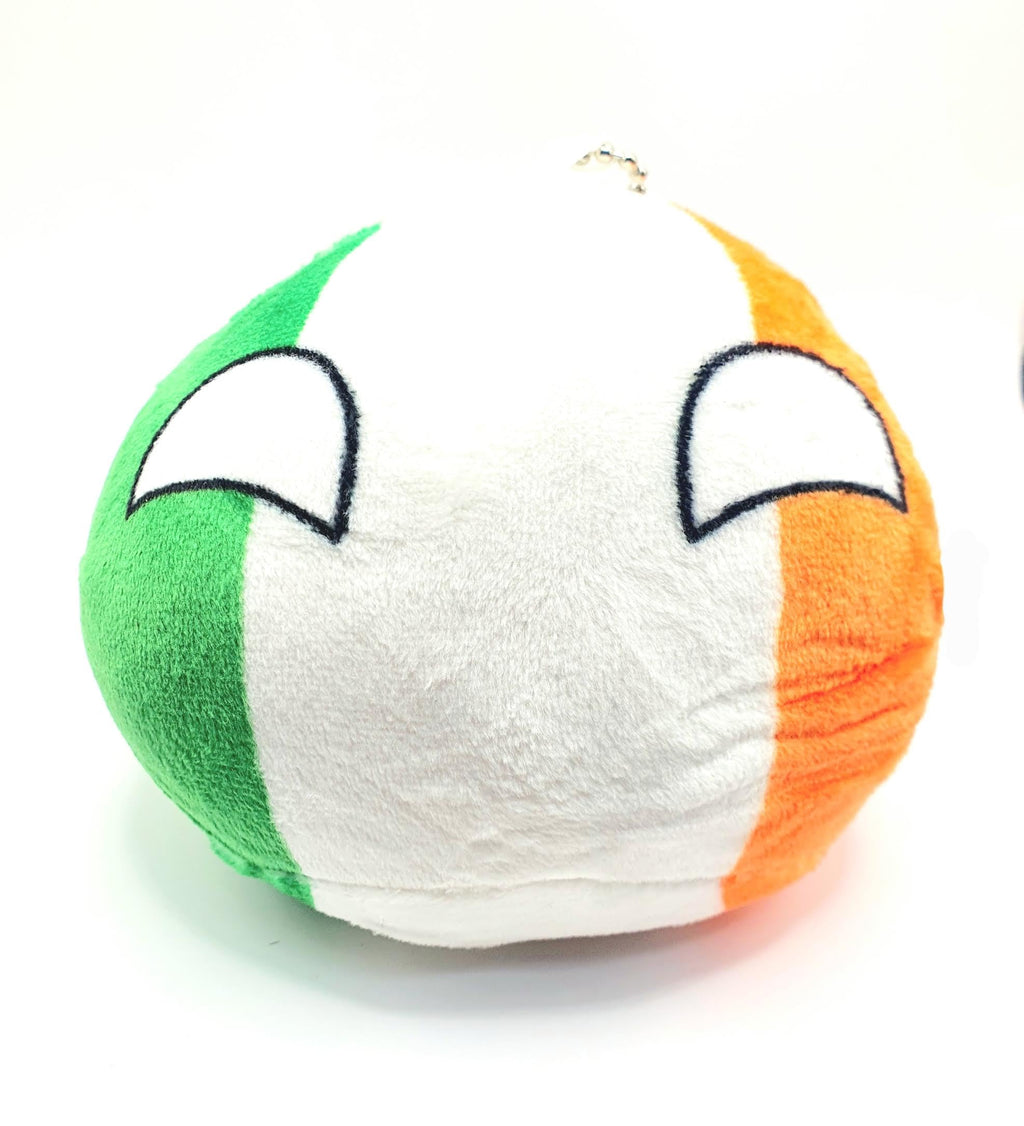 SNS Components Ireland Irish Eire 10cm Countryballs Country Ball Cute EU Flag Cuddly Meme Ball Toy Gift