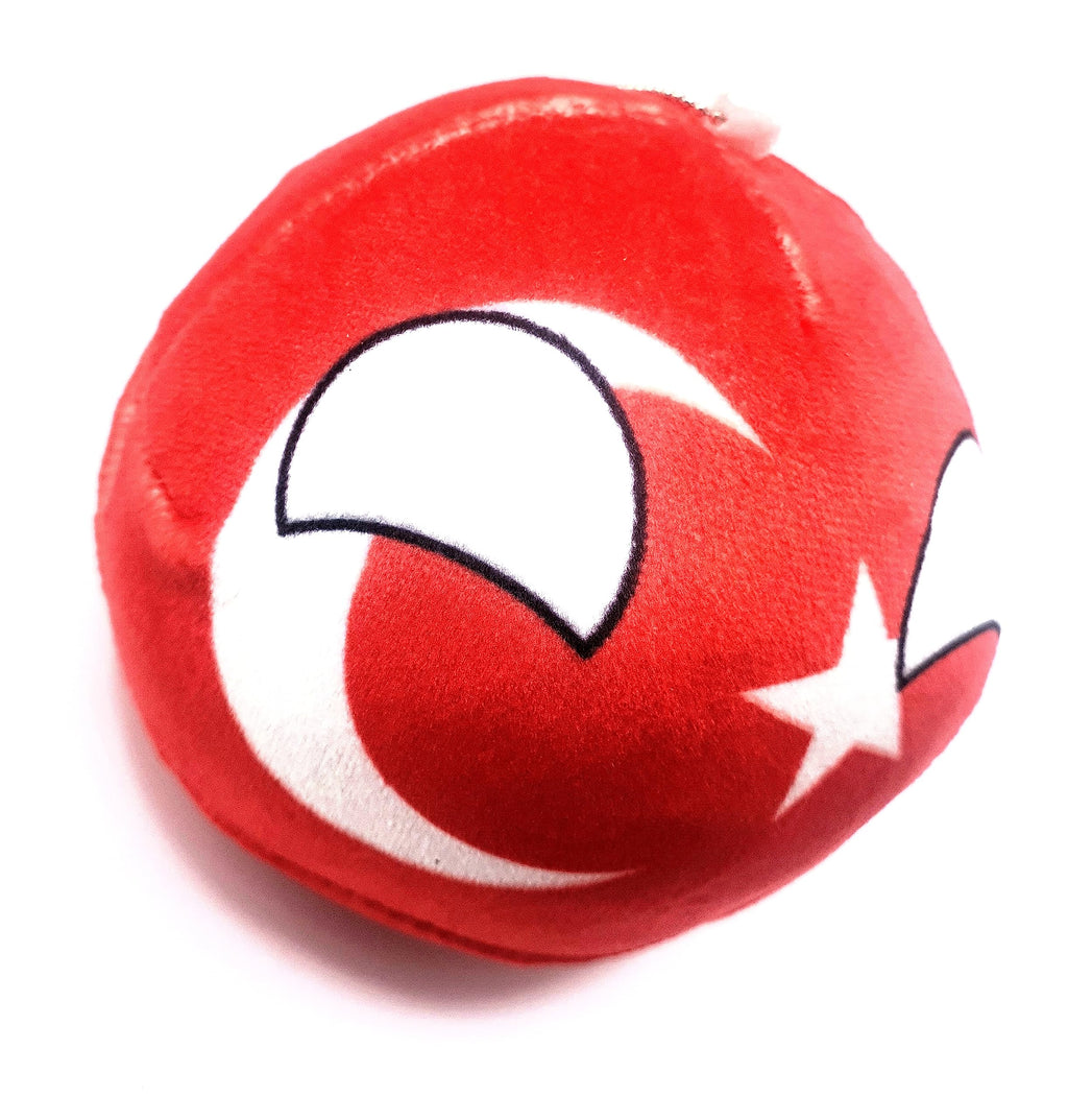 10cm Countryballs Country Ball Cute Turkey Turkish Europe Asia Flag Cuddly Meme Ball Toy Gift