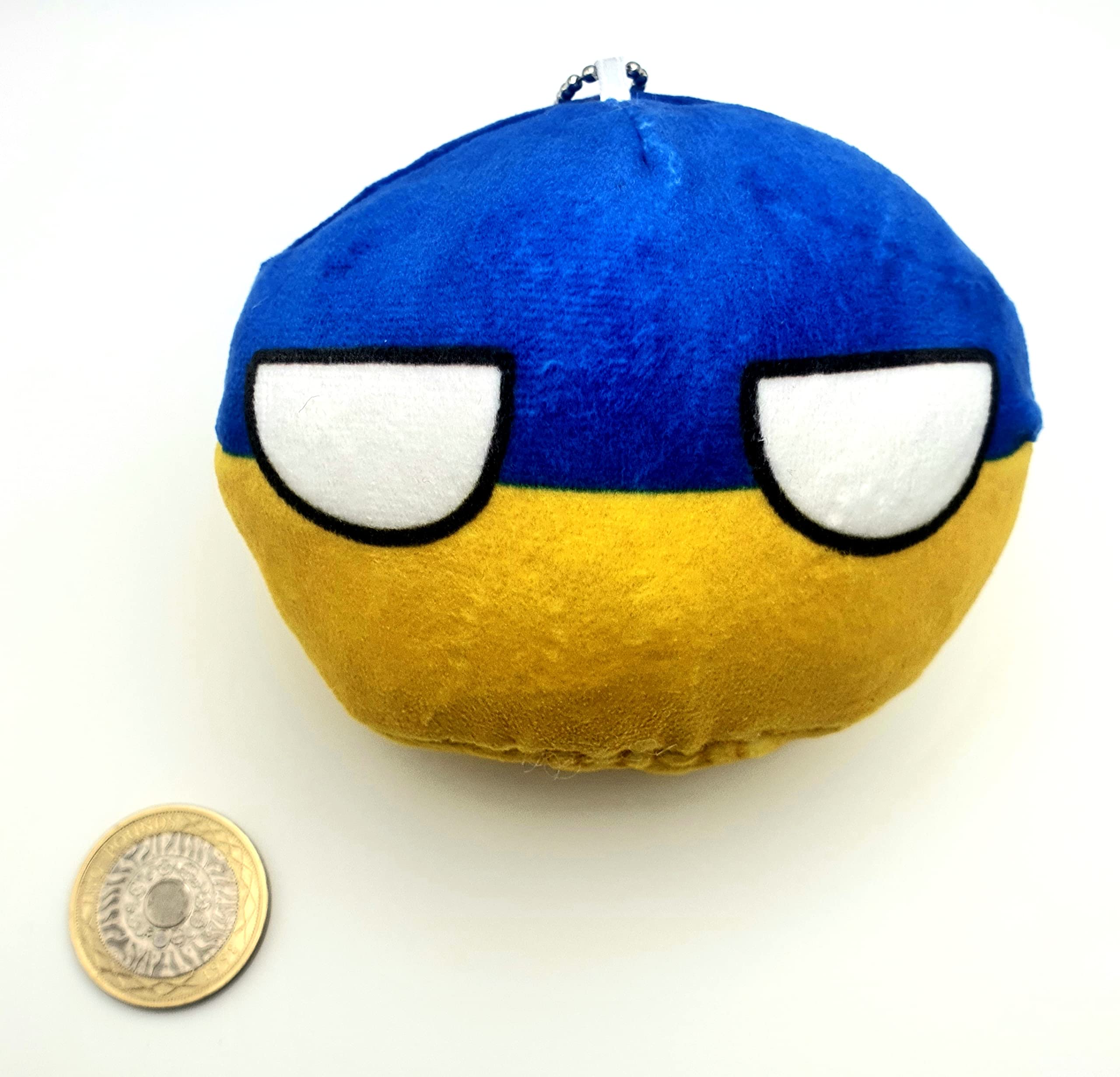10cm Countryballs Country Ball Cute Ukraine Ukranian Flag Cuddly Meme Ball Toy Gift