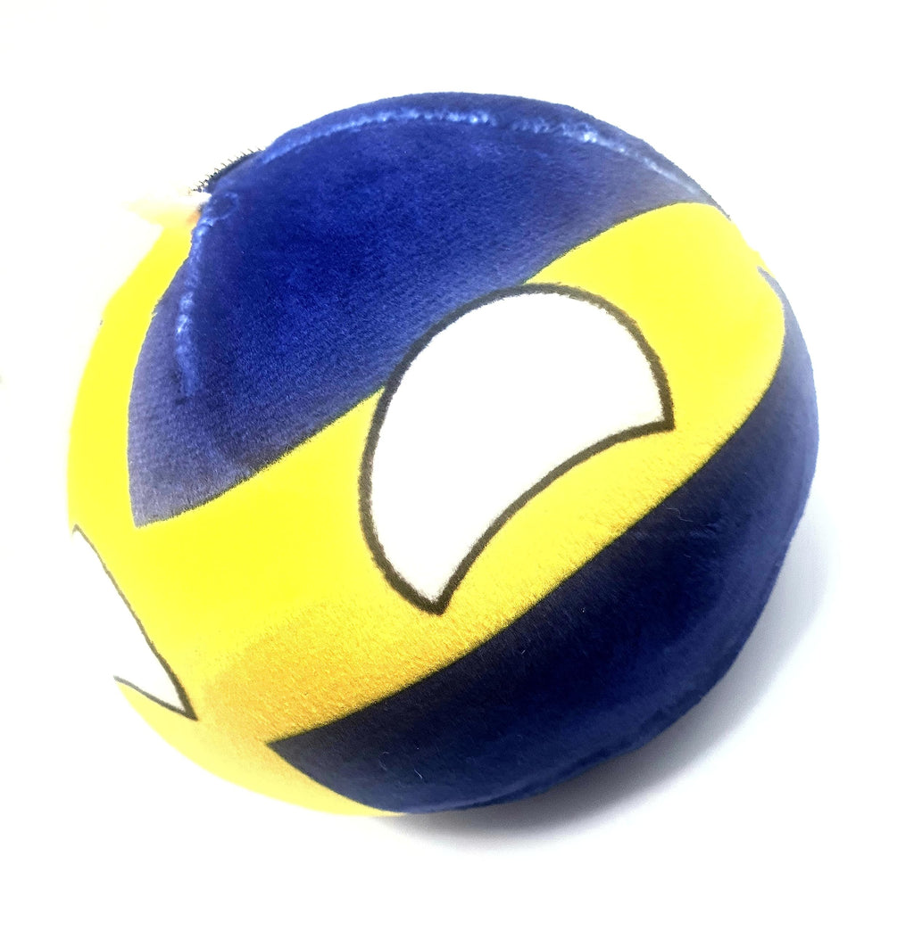 10cm Countryballs Country Ball Cute Sweden Swedish Scandinavia EU Europe Flag Cuddly Meme Ball Toy Gift
