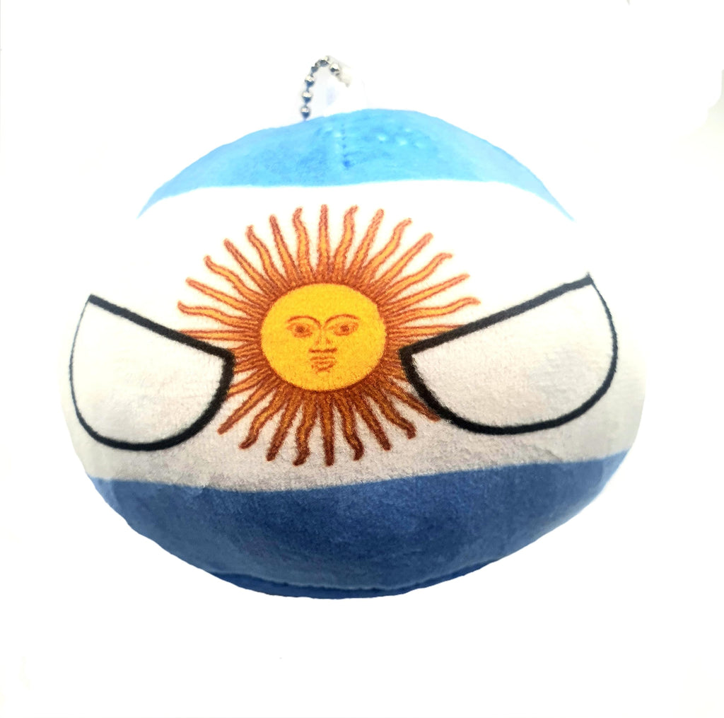 10cm Countryballs Country Ball Cute Argentina Argentine Flag South America Cuddly Meme Ball Toy Gift