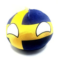10cm Countryballs Country Ball Cute Sweden Swedish Scandinavia EU Europe Flag Cuddly Meme Ball Toy Gift