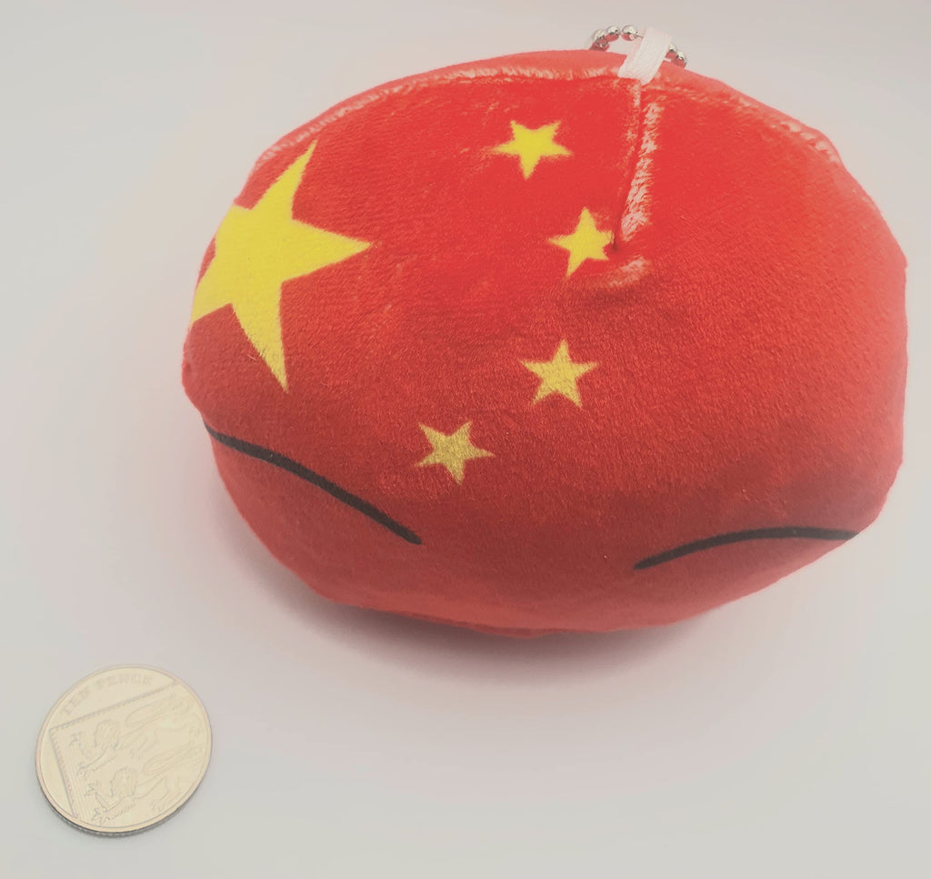 10cm Countryballs Country Ball Cute China Chinese Asia Flag Cuddly Meme Ball Toy Gift
