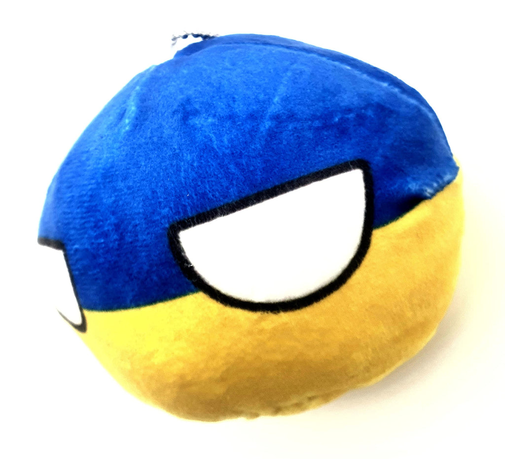 10cm Countryballs Country Ball Cute Ukraine Ukranian Flag Cuddly Meme Ball Toy Gift