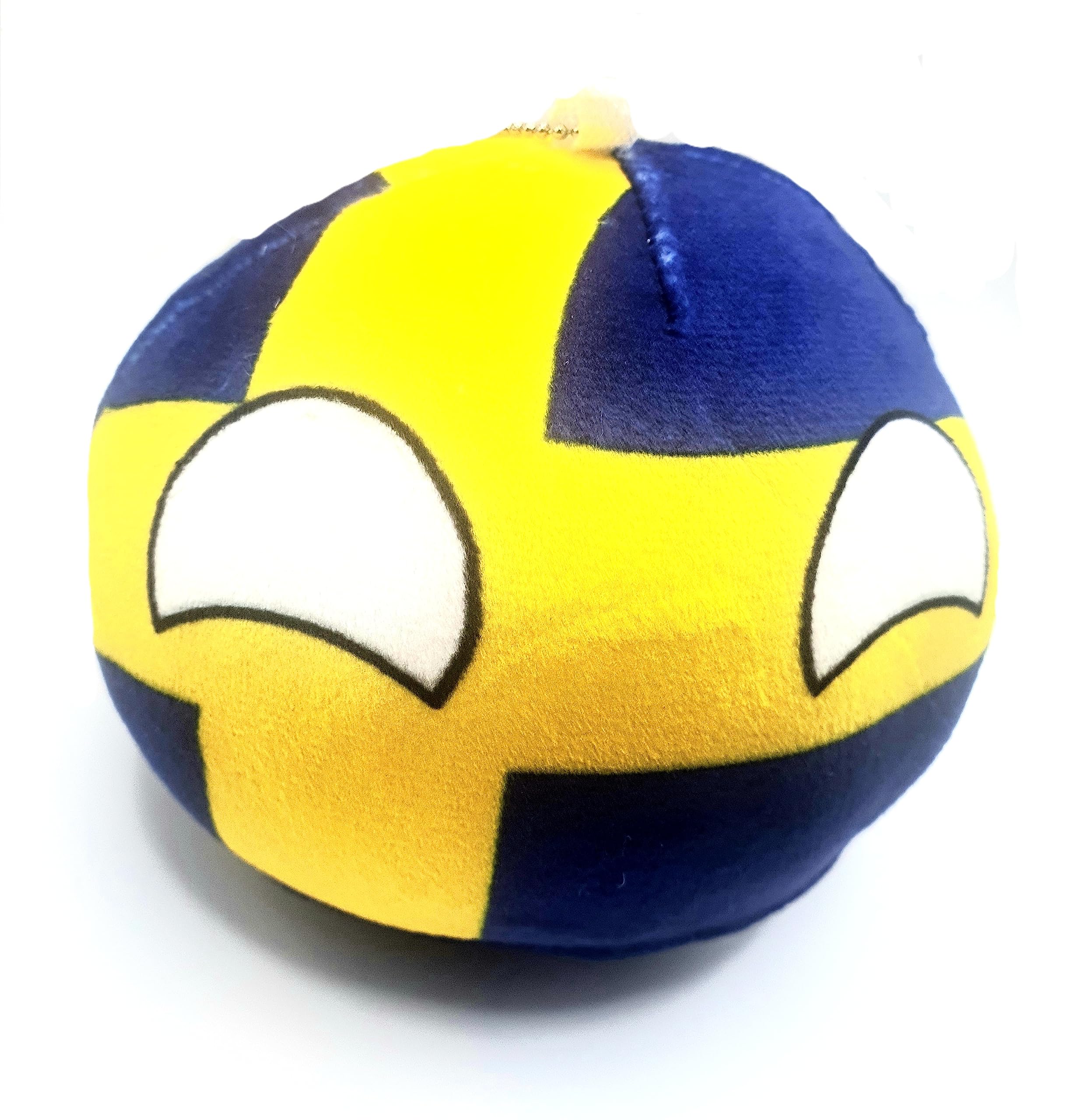 10cm Countryballs Country Ball Cute Sweden Swedish Scandinavia EU Europe Flag Cuddly Meme Ball Toy Gift