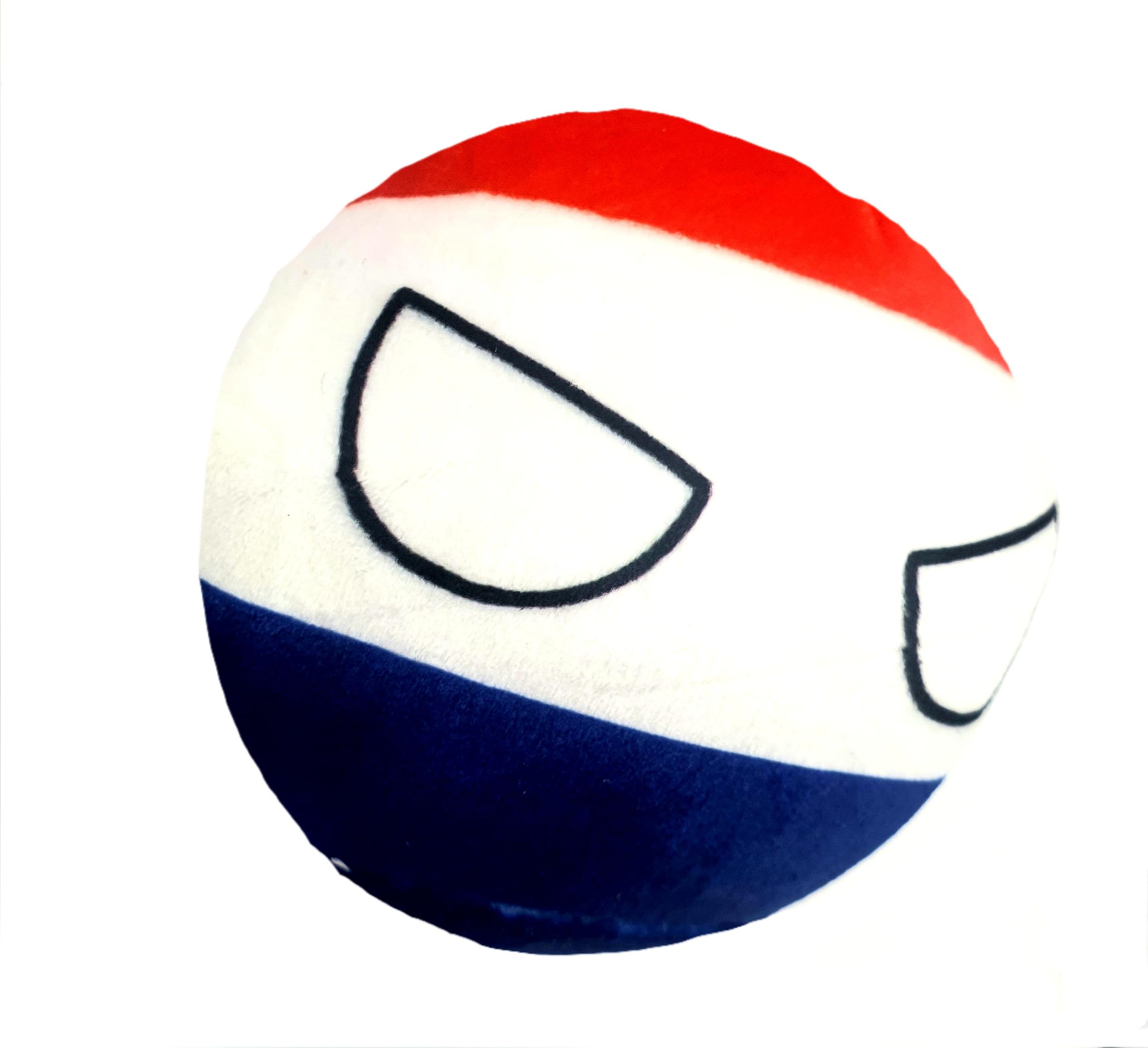 Dutch 10cm Countryballs Country Ball Cute Netherlands EU Europe Flag Cuddly Meme Ball Toy Gift