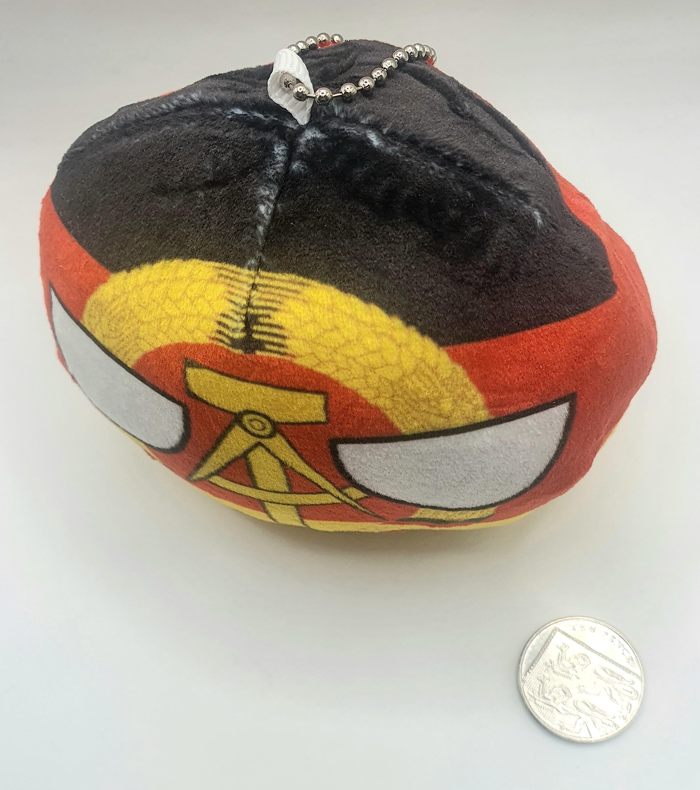 SNS Components 10cm Country Ball Cute East Germany German Democratic Republic Europe Flag Cuddly Meme Ball Kid Toy