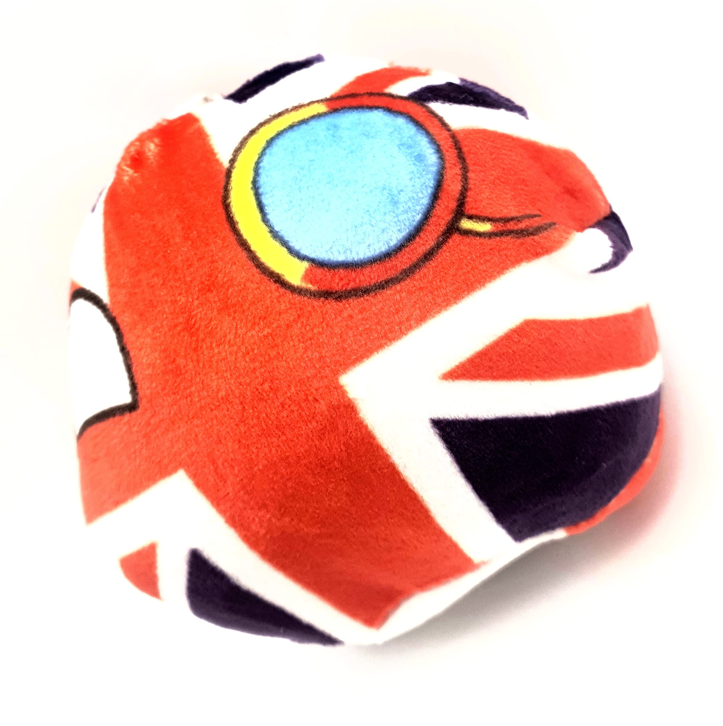 10cm Countryballs Country Ball Cute UK United Kingdom England Flag Cuddly Meme Ball Toy Gift
