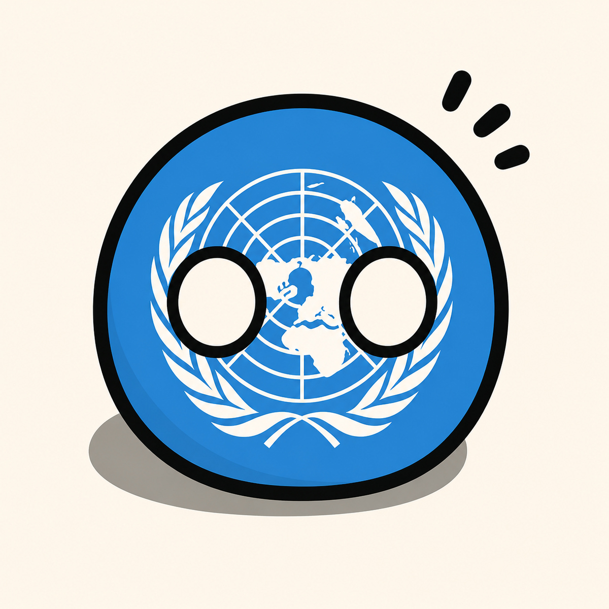 United Nations UN Country Ball 400g 12cm Country Plushie