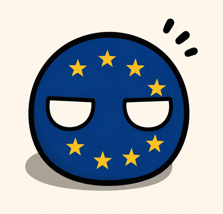 European Union EU Country Ball 400g 12cm Country Plushie
