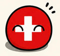 Switzerland Swiss Country Ball 400g 12cm Country Plushie
