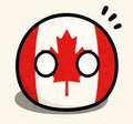 Canada Country Ball 400g 12cm Country Plushie