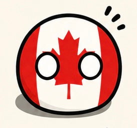 Canada Country Ball 400g 12cm Country Plushie