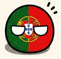 Portugal Country Ball 400g 12cm Country Plushie