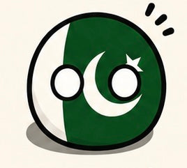 Pakistan Country Ball 400g 12cm Country Plushie