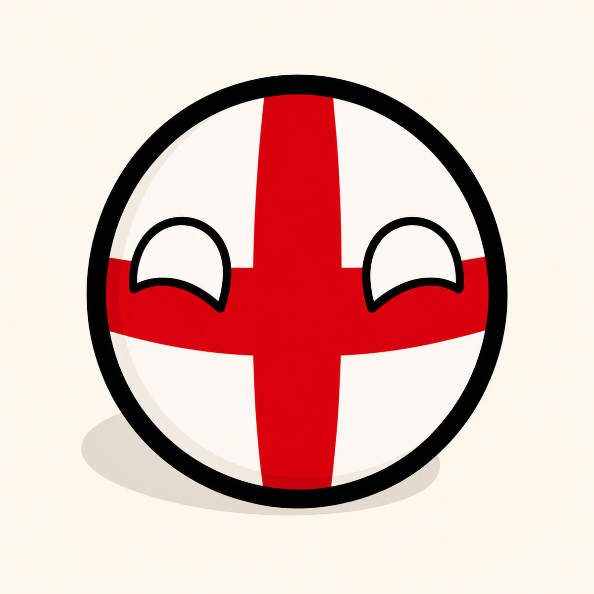 England St Georges Cross Country Ball 400g 12cm Country Plushie