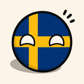 Sweden Country Ball 400g 12cm Country Plushie