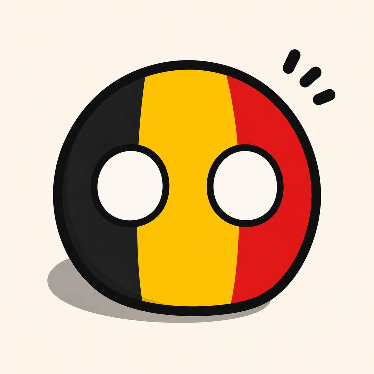 Belgium Country Ball 400g 12cm Country Plushie