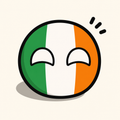 Ireland Country Ball 400g 12cm Country Plushie