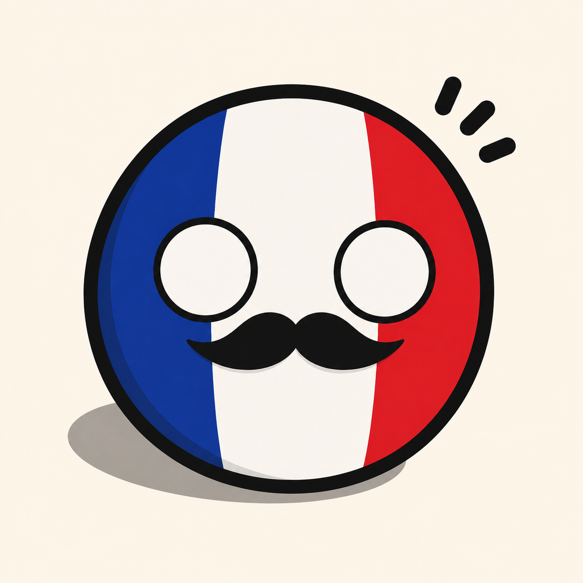 French Country Ball 400g 12cm Country Plushie