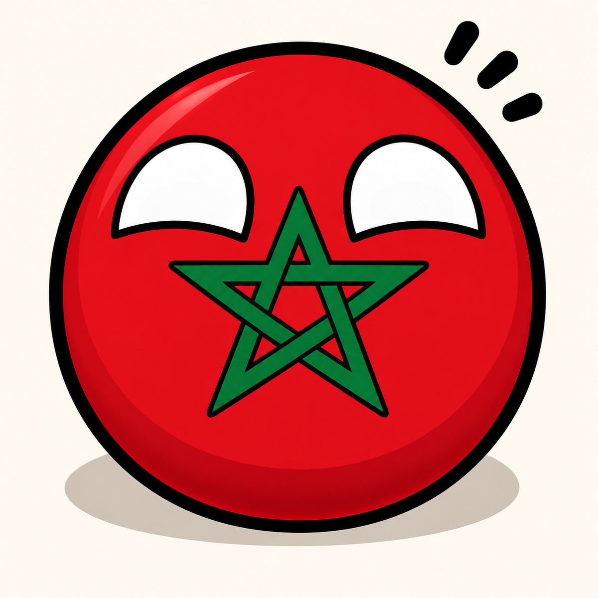 COMING SOON Morocco Country Ball 400g 12cm Country Plushie