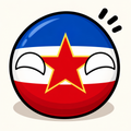 COMING SOON Yugoslavia Country Ball 400g 12cm Country Plushie