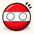 COMING SOON Austria Country Ball 400g 12cm Country Plushie