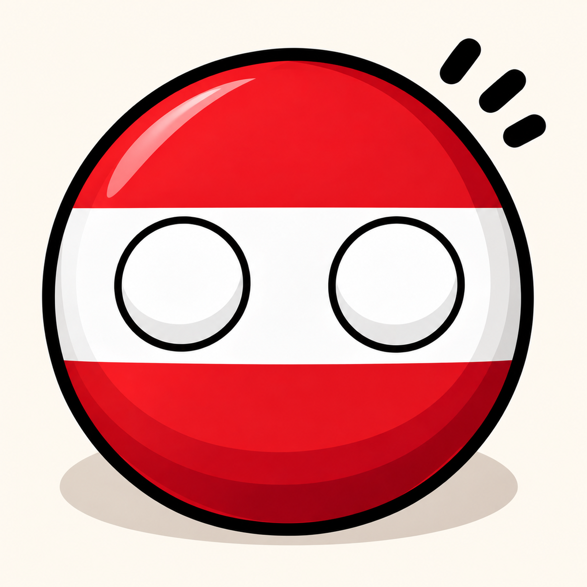 COMING SOON Austria Country Ball 400g 12cm Country Plushie