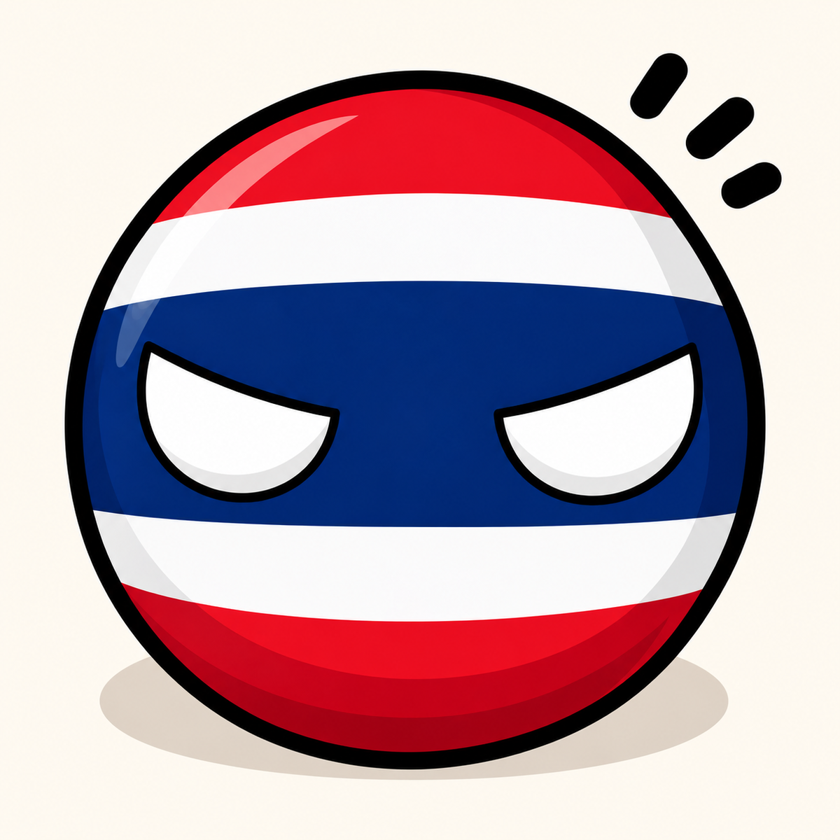 COMING SOON Thailand Country Ball 400g 12cm Country Plushie