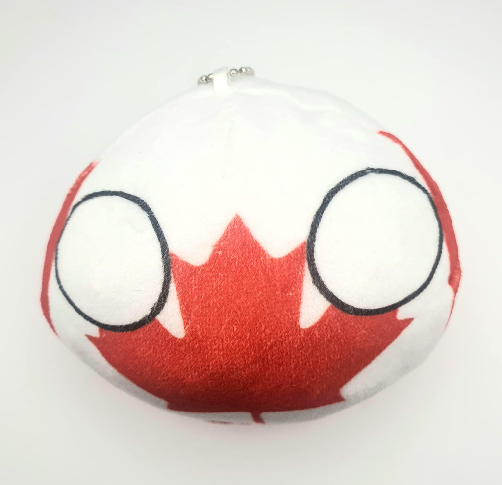 10cm Countryballs Country Ball Cute Canada Canadian Maple Leaf Flag Cuddly Meme Ball Toy Gift
