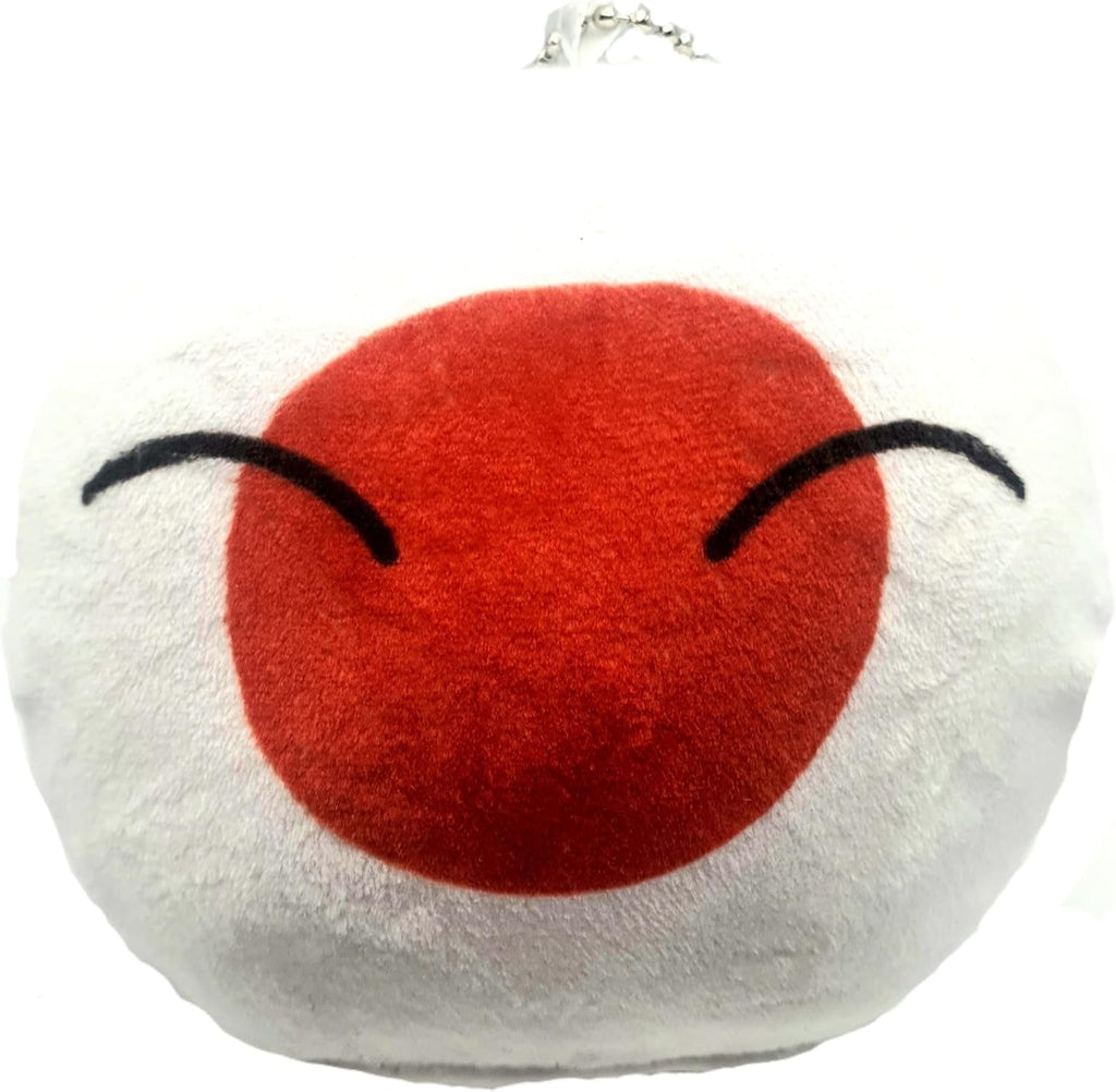 SNS Components North East Asia CountryPlushies Country Ball Japan & Korea Flag Cuddly Meme Ball Gift Keyring Pack of 3