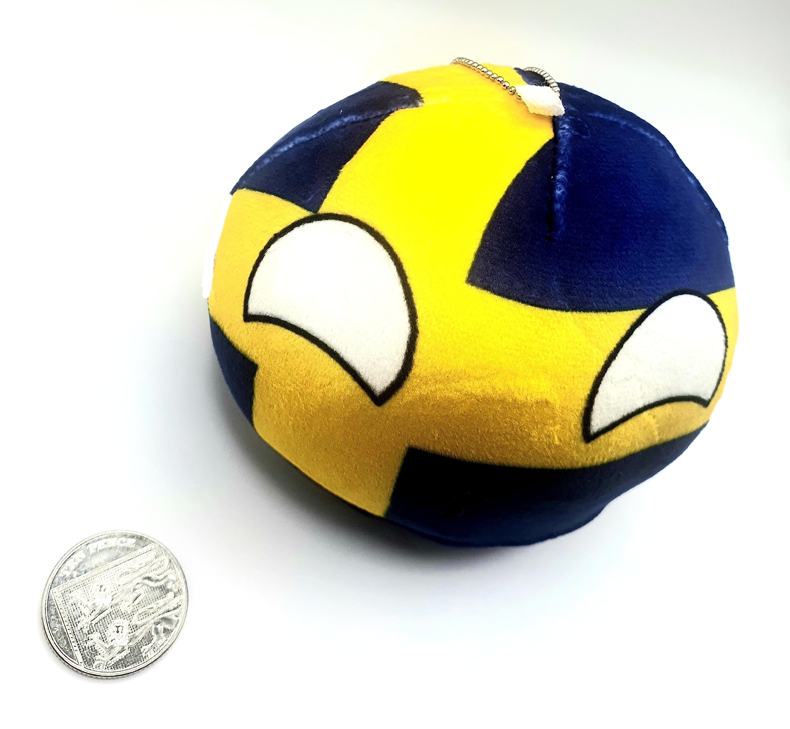 10cm Countryballs Country Ball Cute Sweden Swedish Scandinavia EU Europe Flag Cuddly Meme Ball Toy Gift
