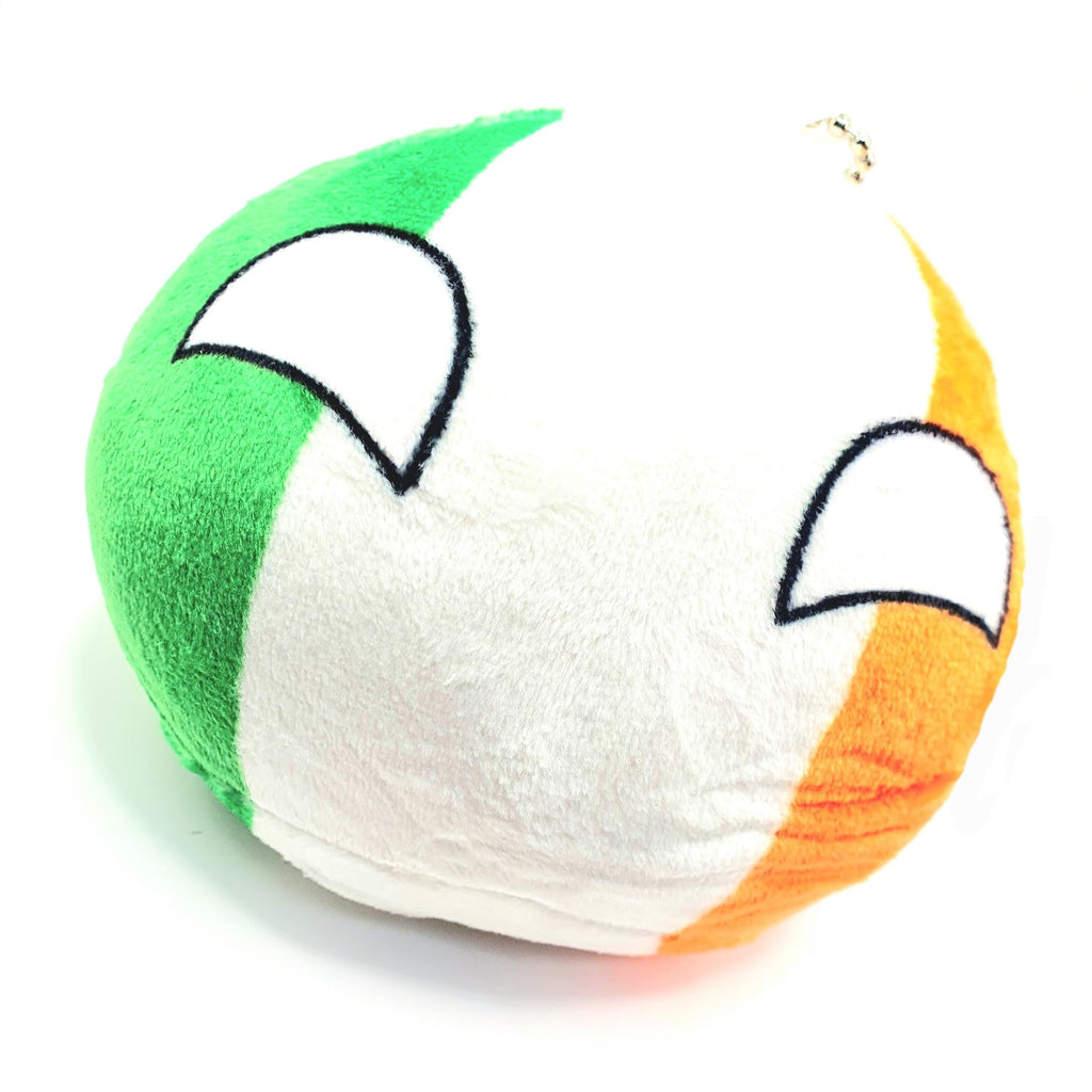 SNS Components Ireland Irish Eire 10cm Countryballs Country Ball Cute EU Flag Cuddly Meme Ball Toy Gift