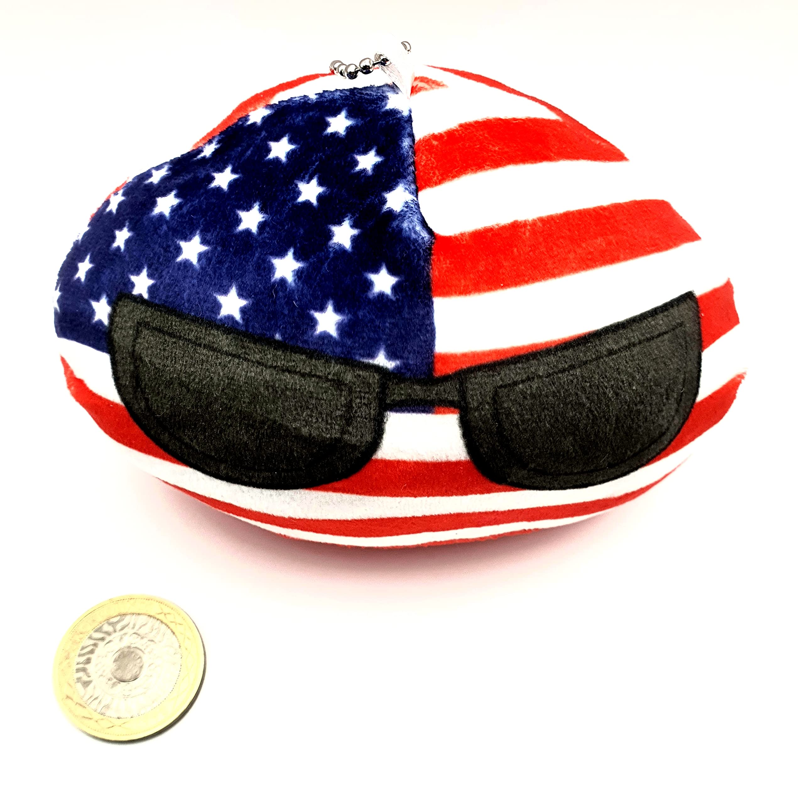 10cm Countryballs Country Ball Cute USA United States of America Flag Cuddly Meme Ball Toy Gift