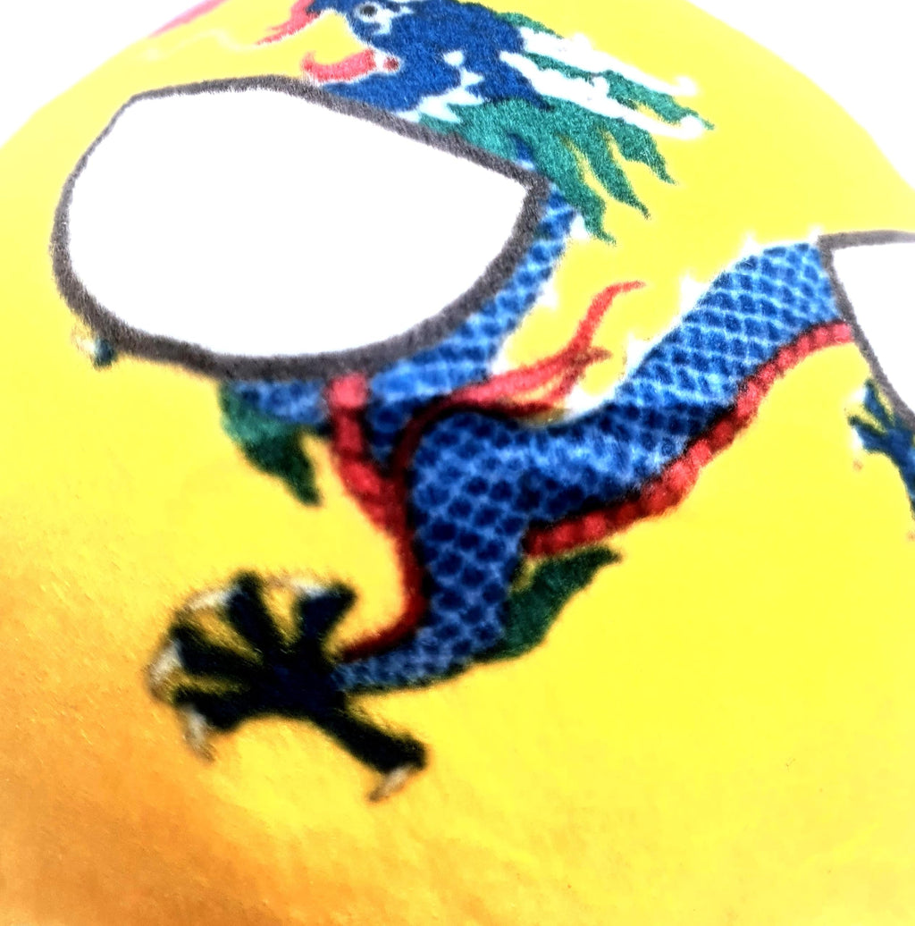Qing Dynsaty 10cm Countryballs Country Ball Cute China Chinese Dragon Asia Flag Cuddly Meme Ball Toy Gift