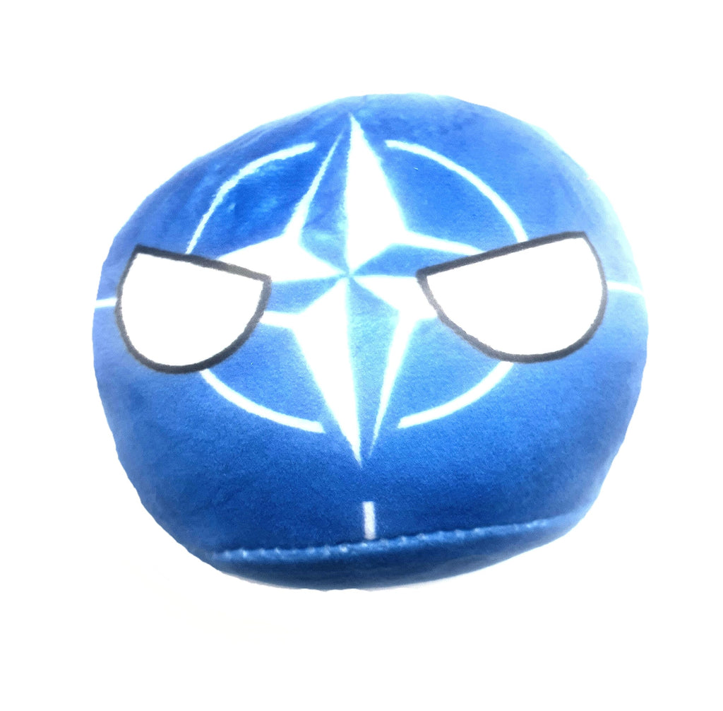 10cm Countryballs Country Ball Cute NATO North Atlantic Treaty Organization Flag Cuddly Meme Ball Toy Gift