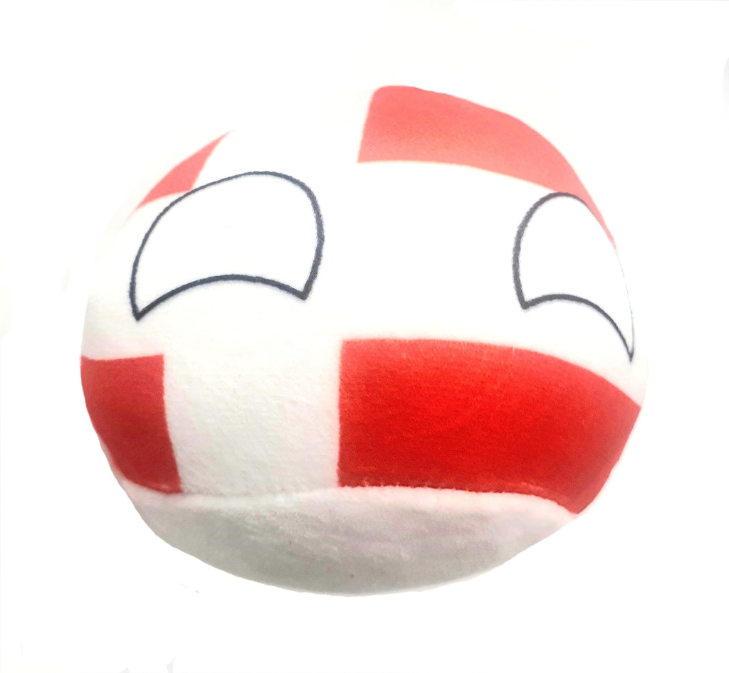 10cm Countryballs Country Ball Cute Denmark Danish Scandinavia EU Europe Flag Cuddly Meme Ball Toy Gift