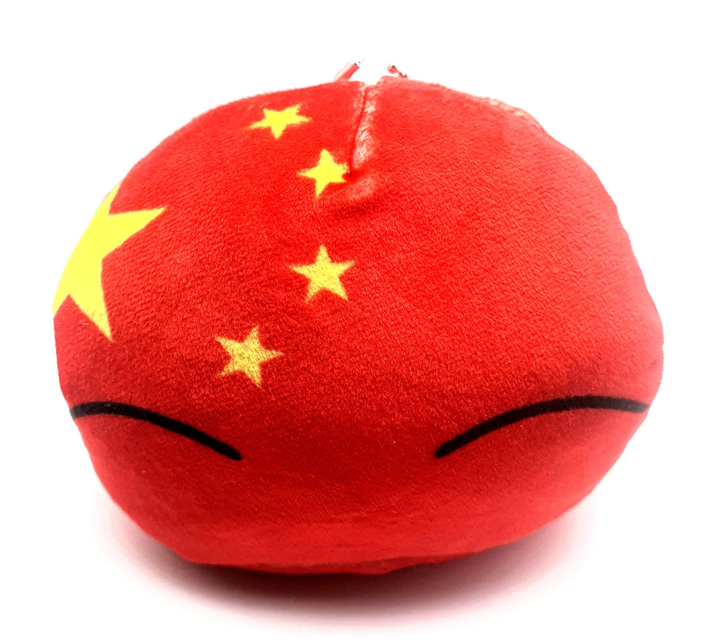 10cm Countryballs Country Ball Cute China Chinese Asia Flag Cuddly Meme Ball Toy Gift