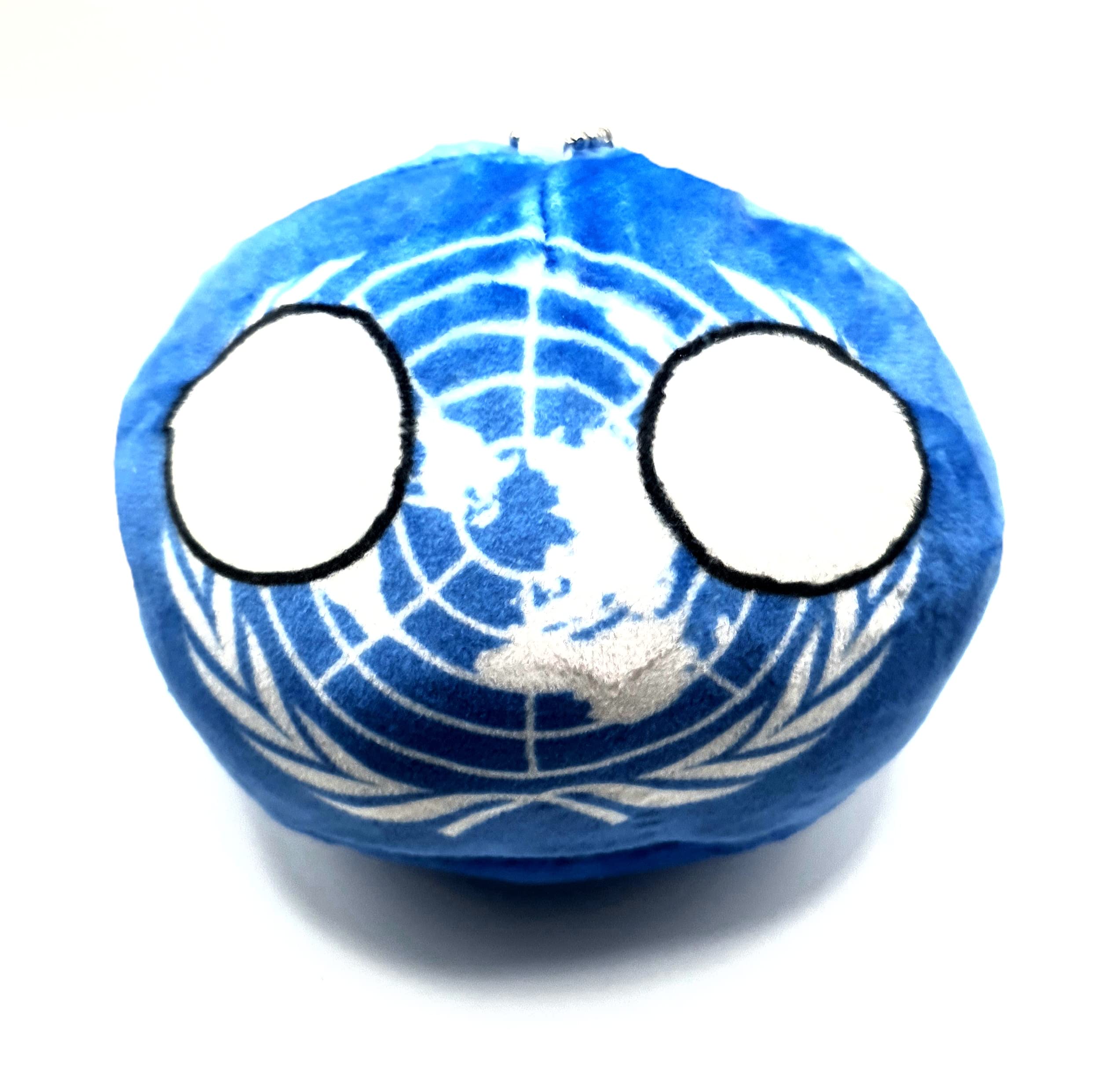 10cm Countryballs Country Ball Cute UN United Nations Flag Cuddly Meme Ball Toy Gift